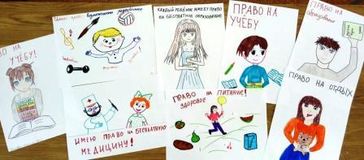 рисунки обучающихся