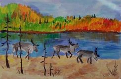 Осень. Иванова Анастасия. 5 кл.